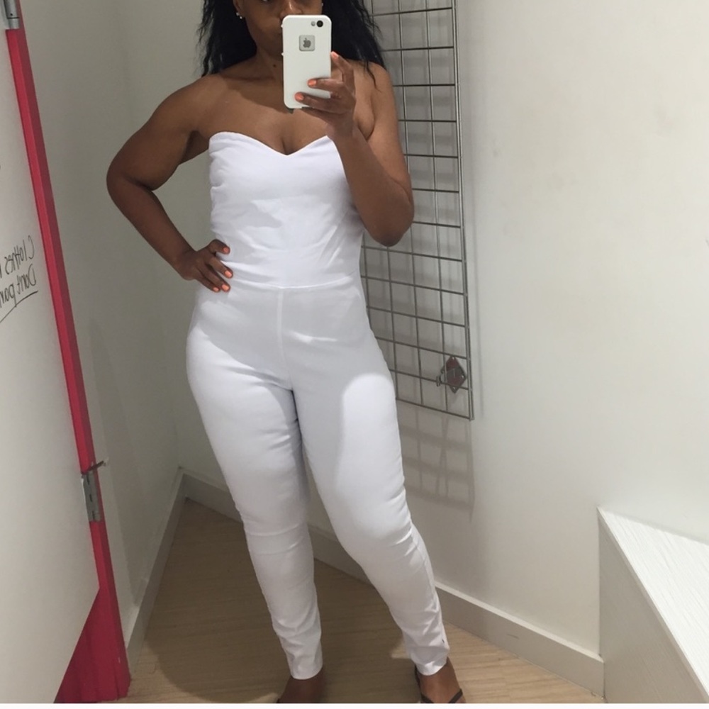 White jumpsuit